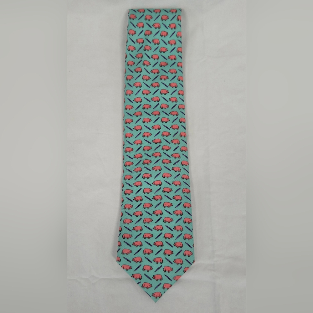 Peter Blair Silk Pig Pen Tie